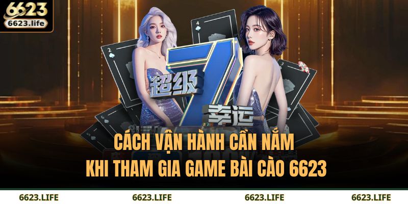 Bí Quyết Chơi Bài Cào 6623 Hiệu Quả Từ Dân Chuyên Nghiệp 2 Cách vận hành cần nắm khi tham gia game Bài Cào 6623