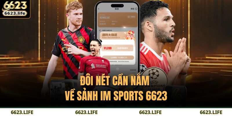 IM Sports 6623 – Không Gian Thể Thao Số Dành Dân Chuyên 2 Đôi nét cần nắm về sảnh IM Sports 6623